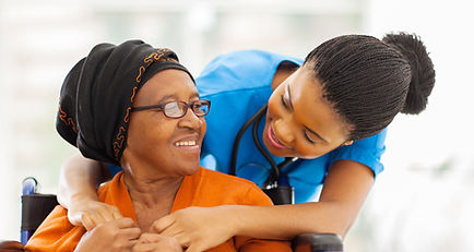 Coach supporting client